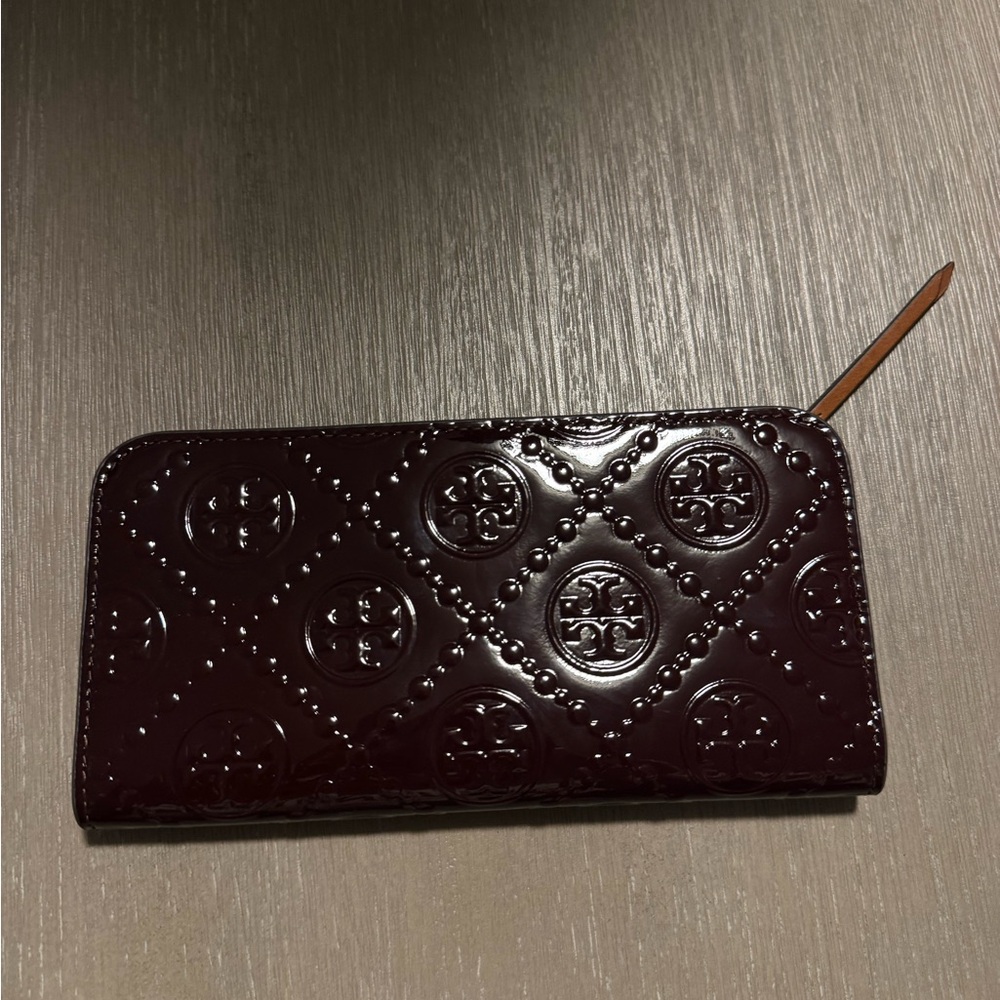 Tory Burch Dark Burgundy Clutch